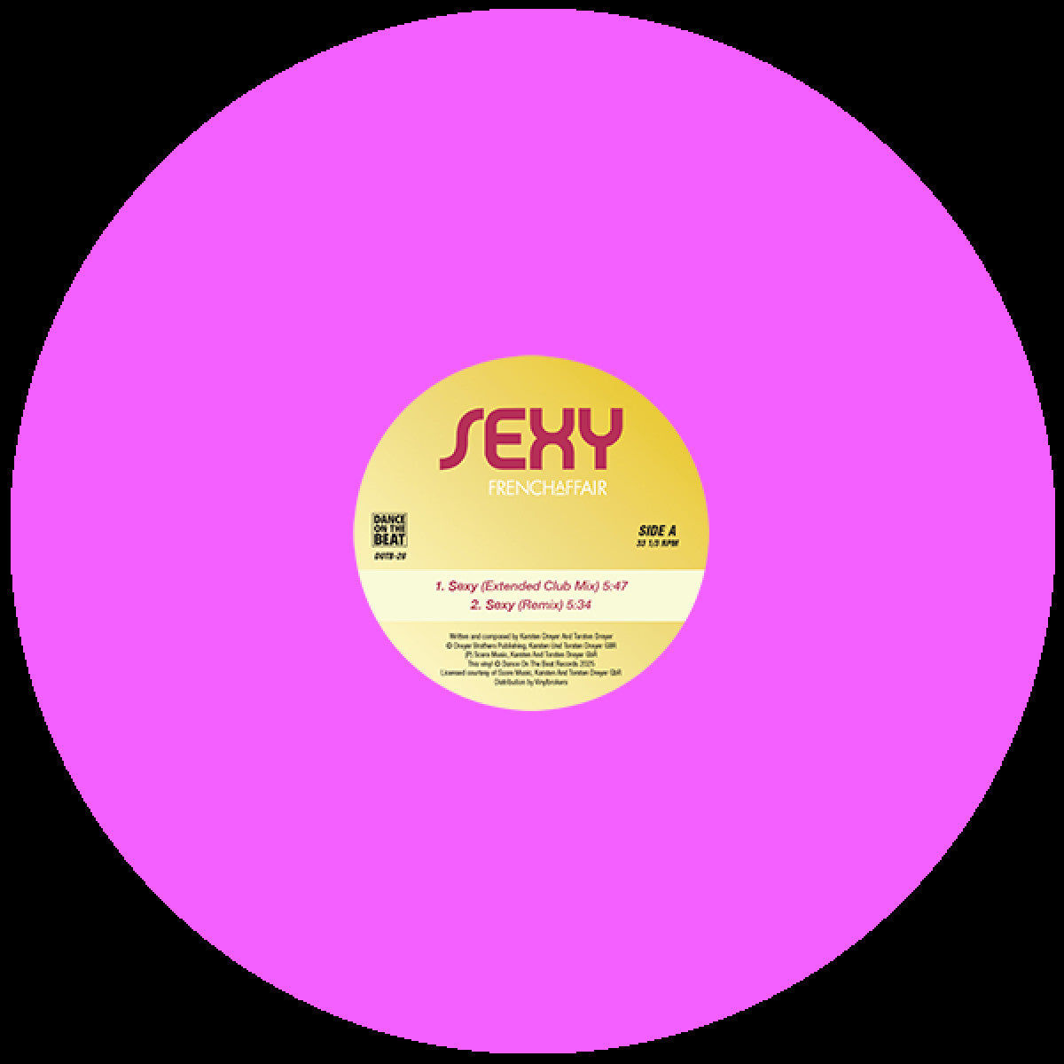 French Affair – Sexy (VINILO NUEVO NO SELLADO) BOX15