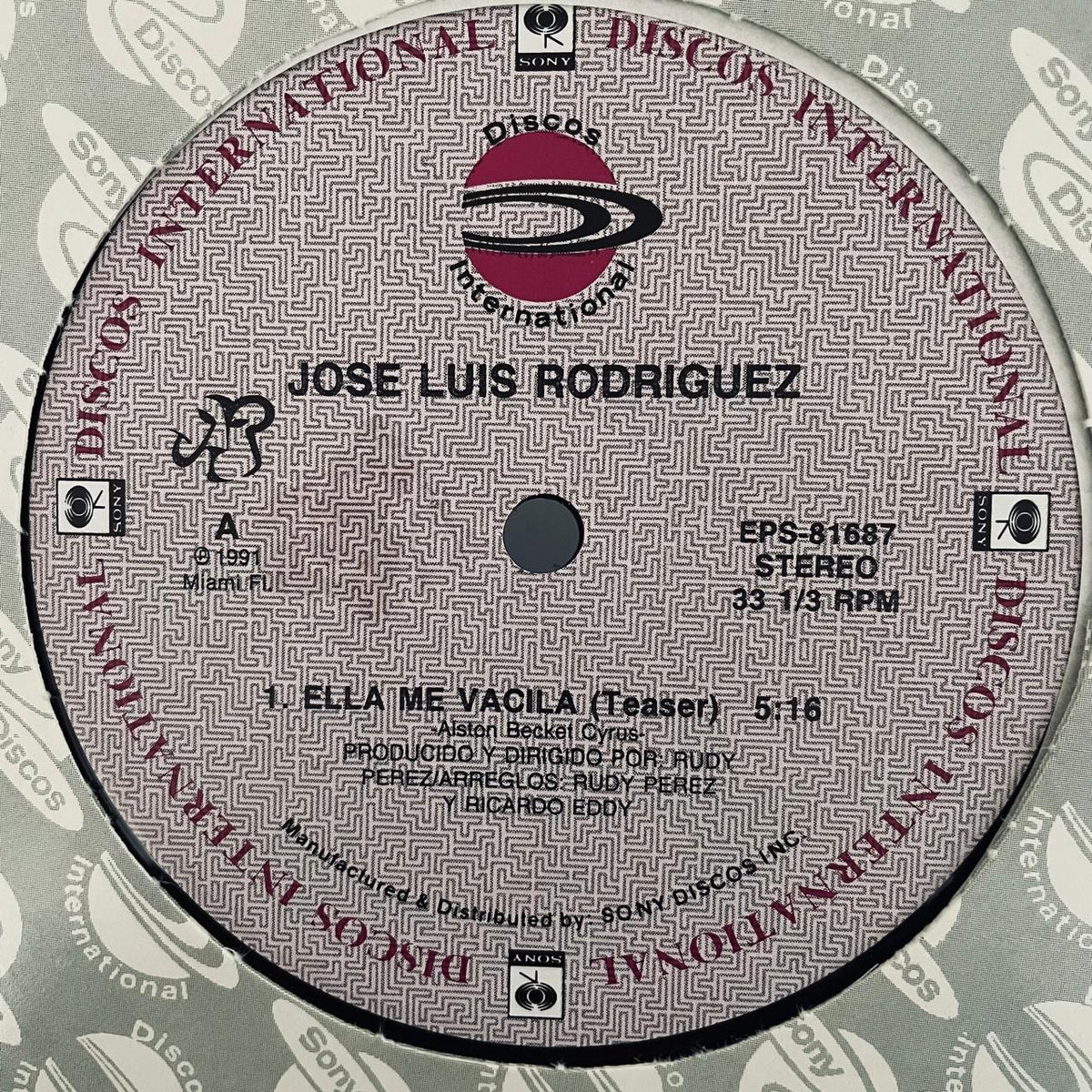 Jose Luis Rodríguez – Ella Me Vacila (Teaser) (NM, FUNDA VG+) BOX18