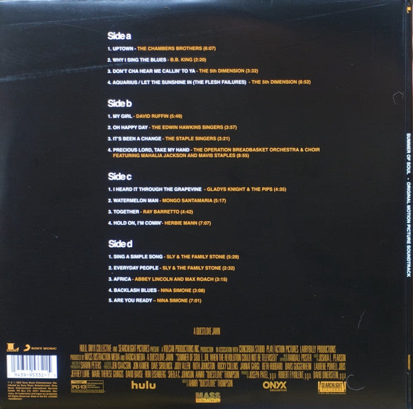 Various – Summer Of Soul (...Or, When The Revolution Could Not Be Televised) (Original Motion Picture Soundtrack) / DISCO DOBLE (NUEVO, SELLADO) BOXV23