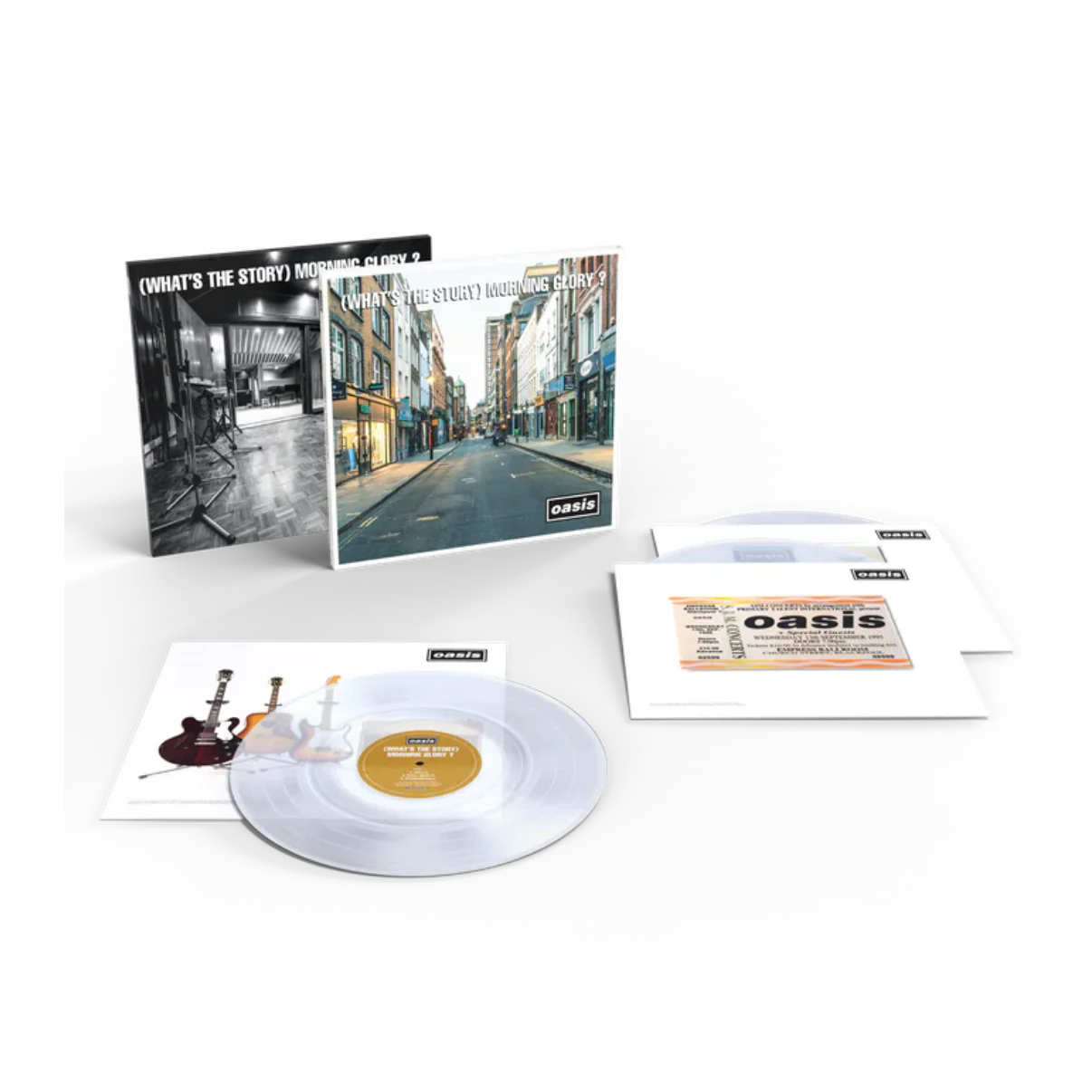 Oasis – (What's The Story) Morning Glory? - Limited Edition Deluxe 30th Anniversary / DISCO TRIPLE (NUEVO, SELLADO) BOXV20