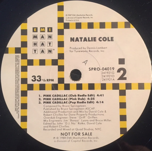 Natalie Cole – Pink Cadillac (NM, FUNDA VG+) BOX19