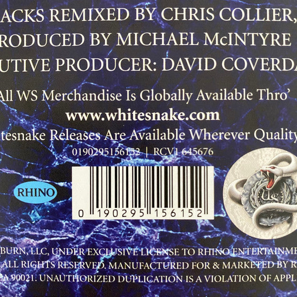 Whitesnake – The Blues Album / DISCO DOBLE (NUEVO, SELLADO) BOXV48