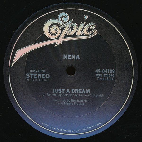 Nena – 99 Luftballons / Just A Dream (EX, FUNDA VG+) BOX18
