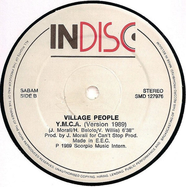 Village People – Megamix (EX, FUNDA VG+) BOX32