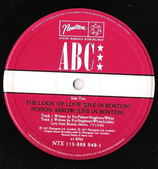 ABC – King Without A Crown (EX, FUNDA NM) BOX29