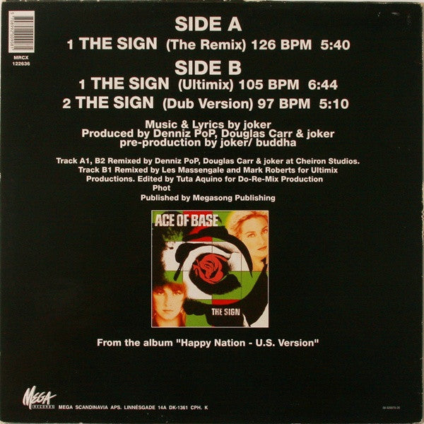 Ace Of Base – The Sign (Remixes) (EX) BOX8