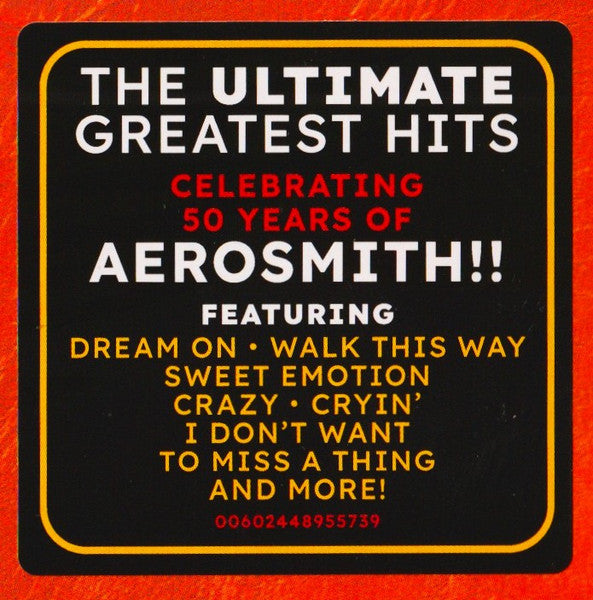 Aerosmith – Greatest Hits - Celebrating 50 Years (NUEVO, SELLADO) BOXV33
