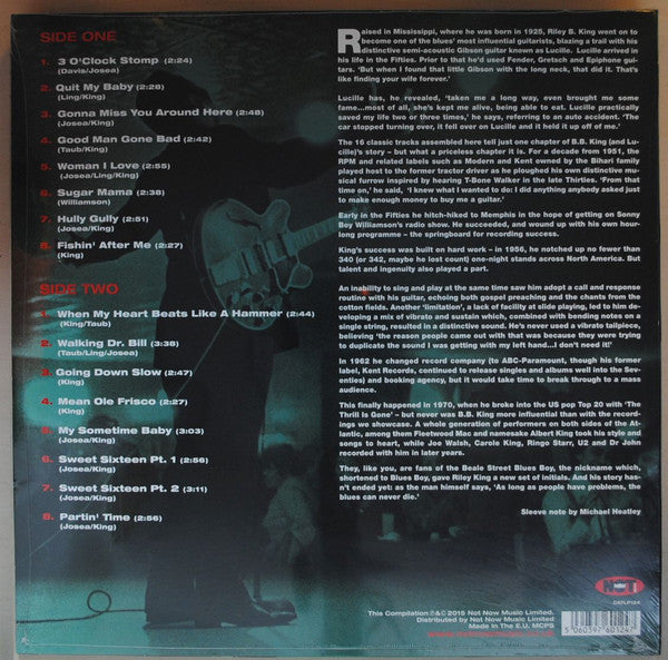 B.B. King – The King Of The Blues - Original Blues Classics (NUEVO, SELLADO) BOXV53
