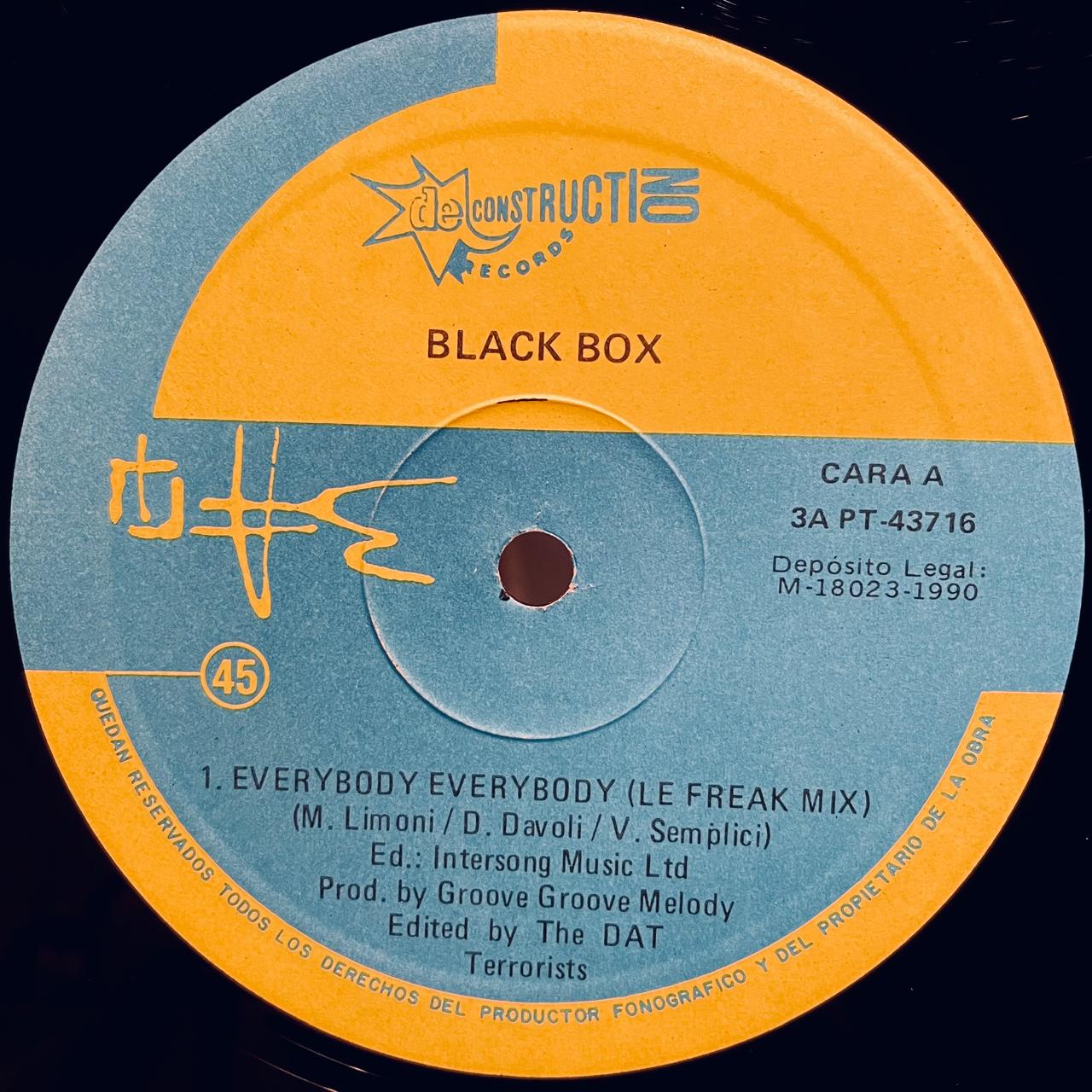 Black Box – Everybody, Everybody (NM, FUNDA EX)