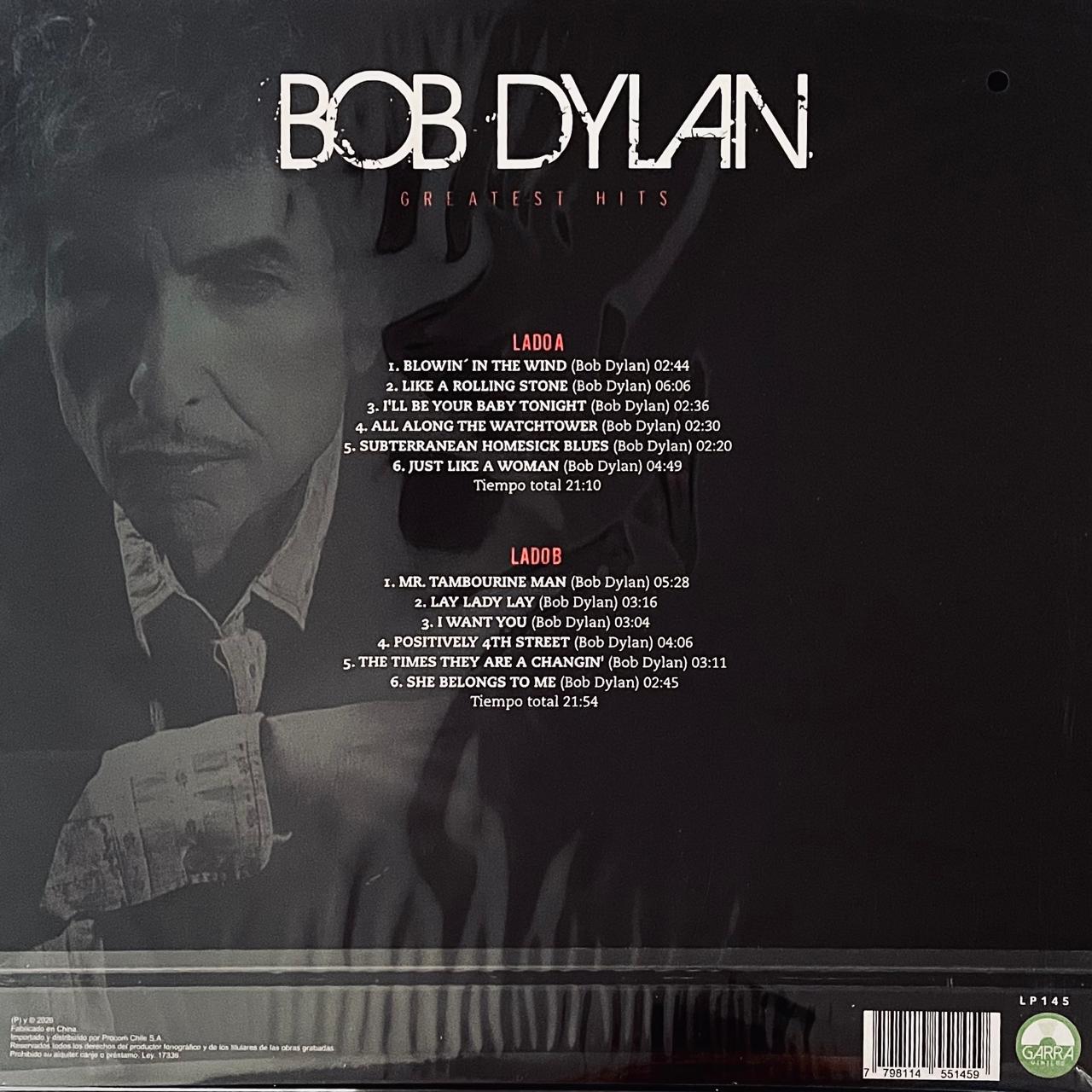Bob Dylan – Greatest Hits (NUEVO, SELLADO)