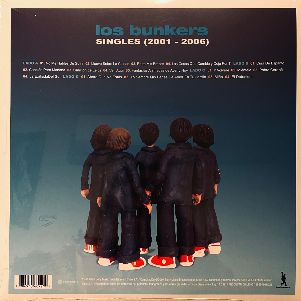 Los Bunkers – Singles: 2001 - 2006 (NUEVO, SELLADO)