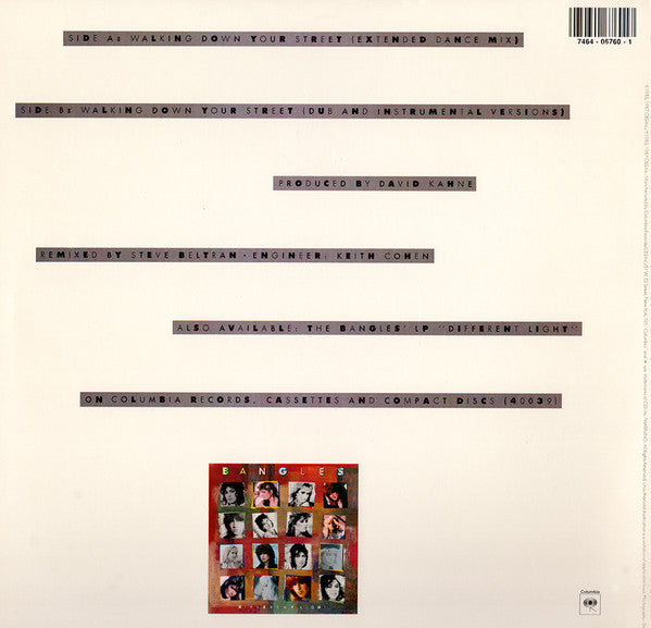 Bangles – Walking Down Your Street (12" Extended Dance Mixes) (NUEVO, SELLADO DE ÉPOCA) BOX30
