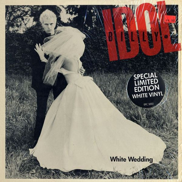 Billy Idol – White Wedding, disco de vinilo, usado en estado EX