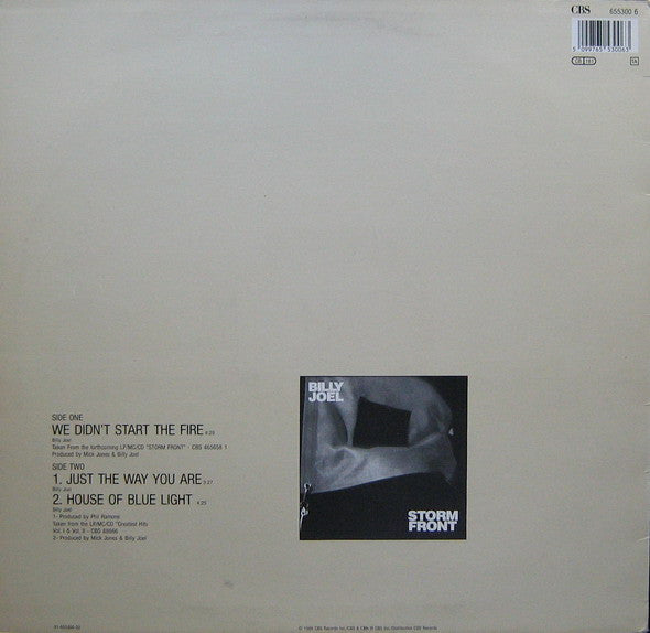 Billy Joel – We Didn't Start The Fire (NM, FUNDA VG+) BOX24