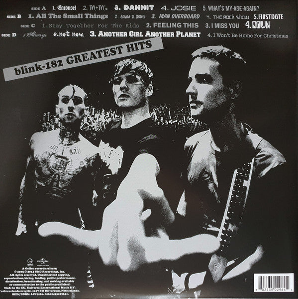 Blink-182 – Greatest Hits / DISCO DOBLE (NUEVO, SELLADO) BOXV26