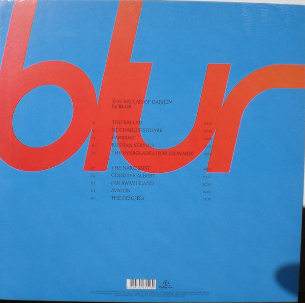 Blur – The Ballad Of Darren (NUEVO, SELLADO) BOXV39