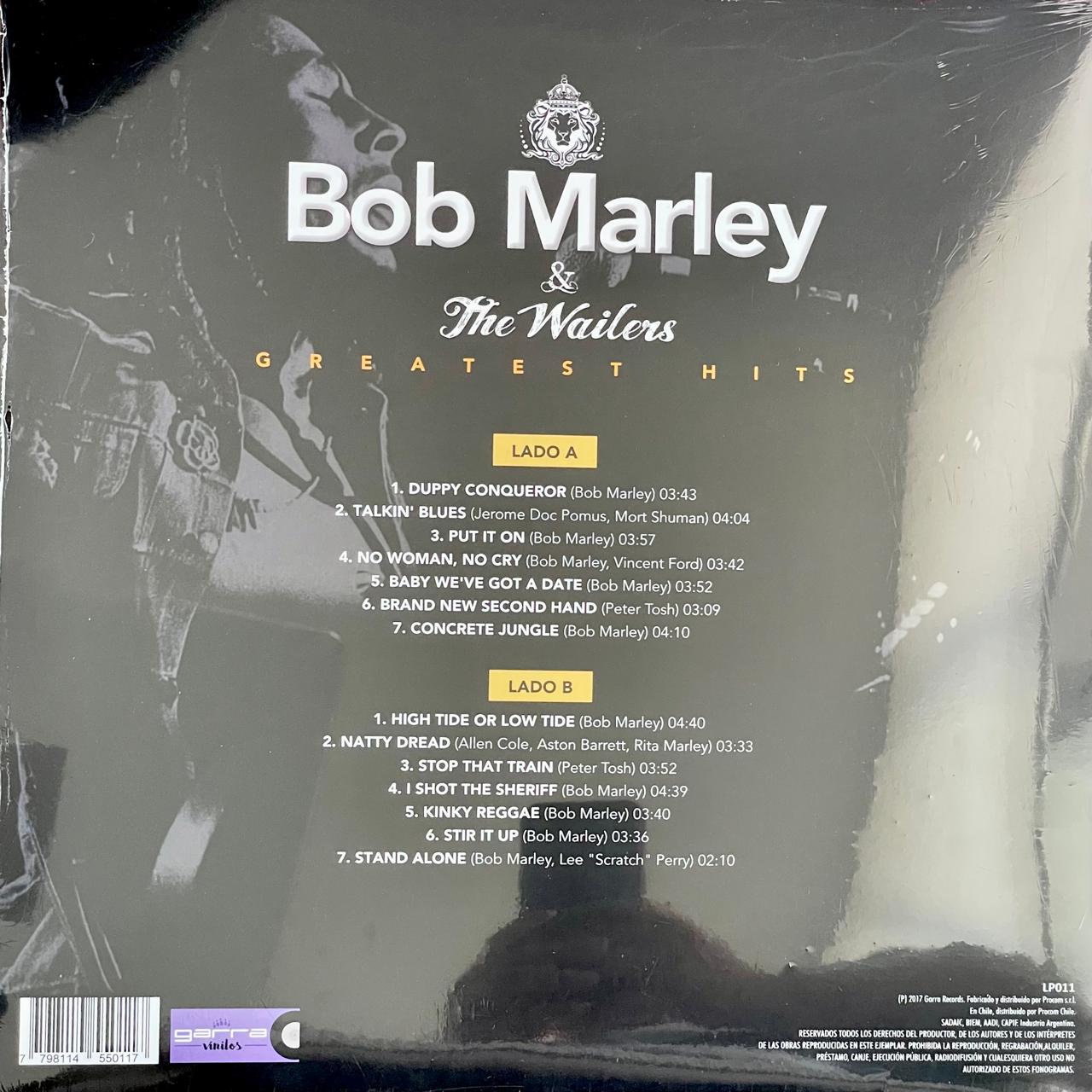 Bob Marley & The Wailers – Greatest Hits (NUEVO, SELLADO) BOXV1