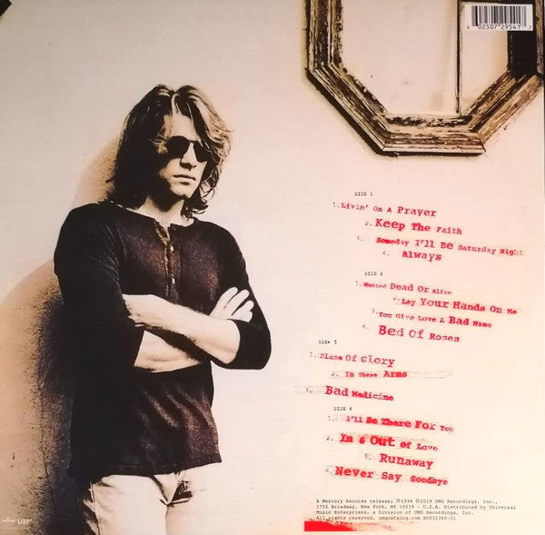 Bon Jovi – Cross Road (The Best Of) / DISCO DOBLE (NUEVO, SELLADO) BOXV38