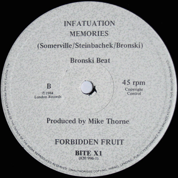 Bronski Beat – Smalltown Boy (NM)