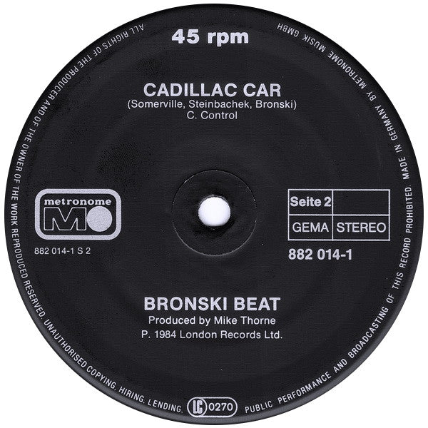 Bronski Beat – Why? (NM, FUNDA EX)