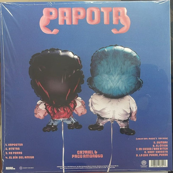 CA7RIEL & Paco Amoroso – PAPOTA (NUEVO, SELLADO)