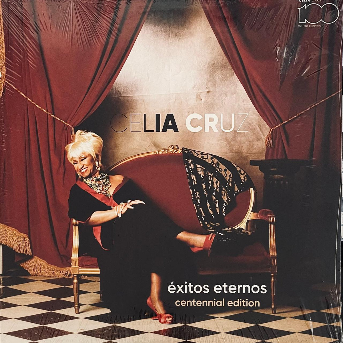 Celia Cruz – Exitos Eternos Centennial Edition / DISCO DOBLE (NUEVO, SELLADO)