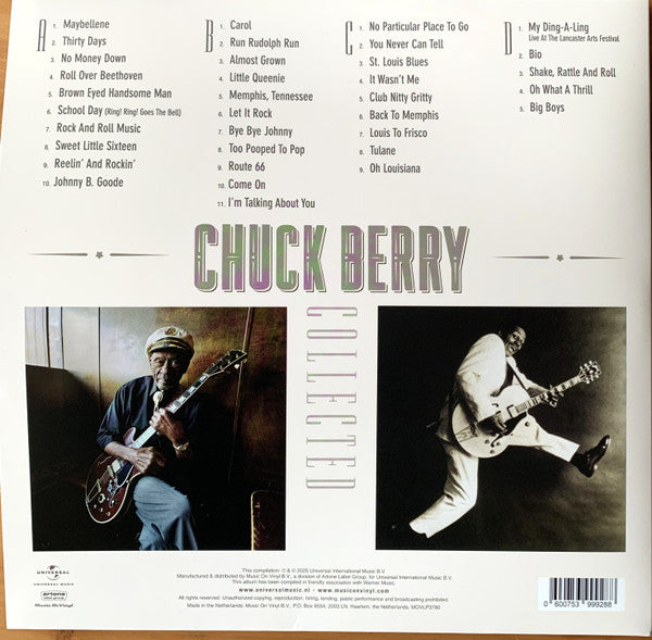 Chuck Berry – Collected / DISCO DOBLE (NUEVO, SELLADO)