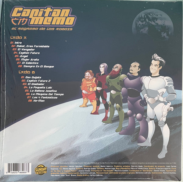 Capitán Memo – El Regreso de Los Robots (NUEVO, SELLADO)