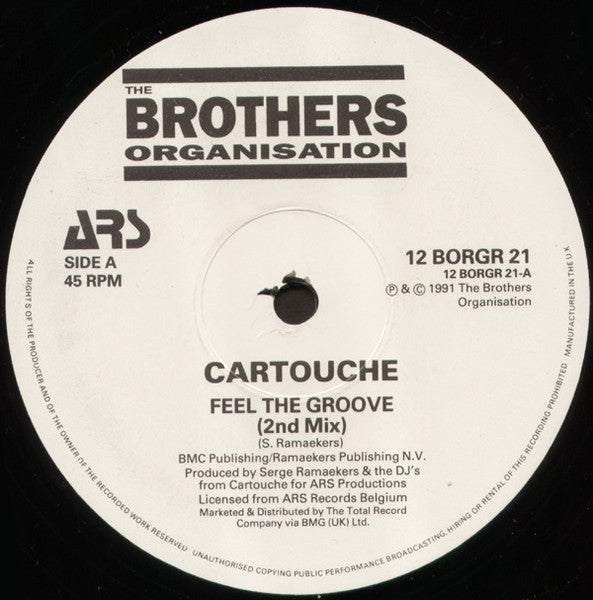 Cartouche – Feel The Groove (VG+, FUNDA GENERIC) BOX12