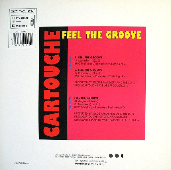 Cartouche – Feel The Groove (VG+) BOX8