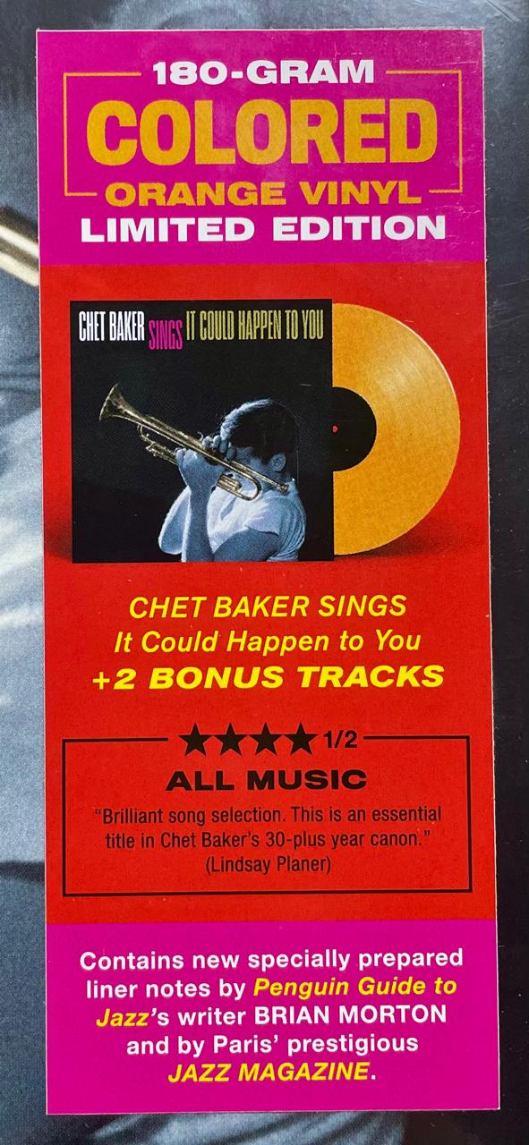 Chet Baker – Chet Baker Sings It Could Happen To You / LIMITED EDITION (NUEVO, SELLADO) BOXV53