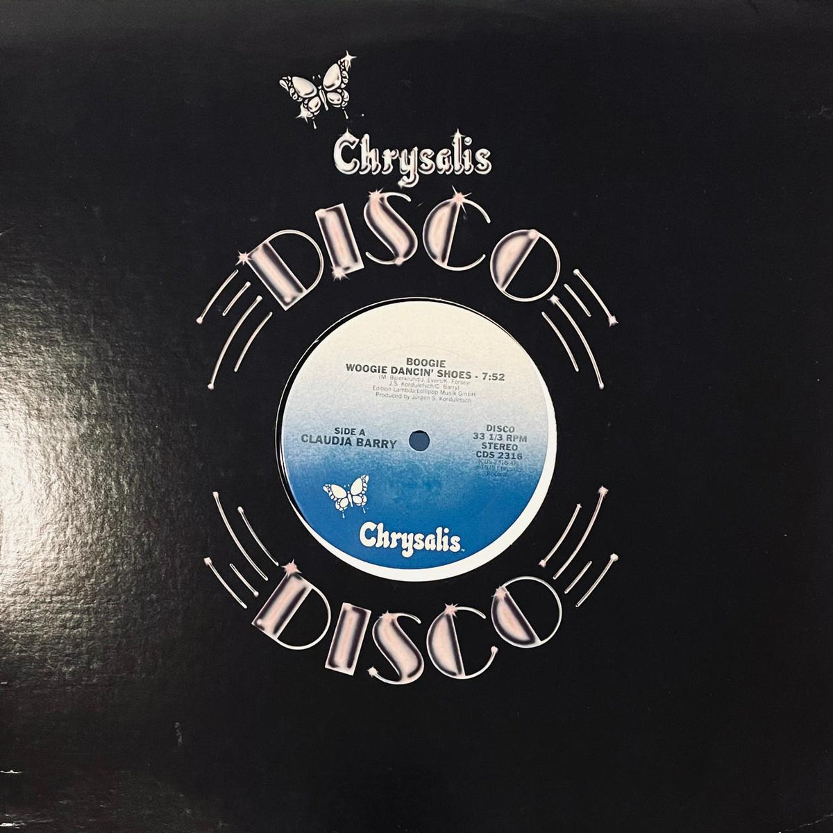 Claudja Barry – Boogie Woogie Dancin' Shoes / Love Of The Hurtin' Kind (EX) BOX24