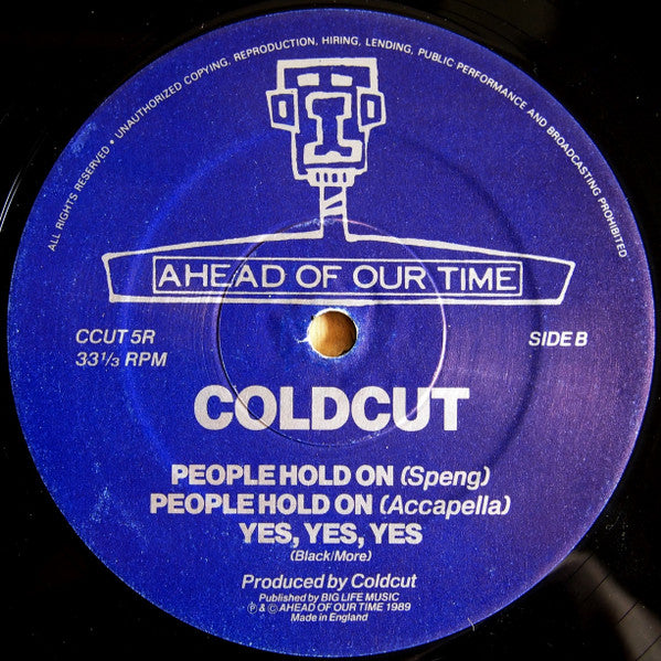 Coldcut Featuring Lisa Stansfield – People Hold On (The Blaze Mix) (NM, FUNDA EX)