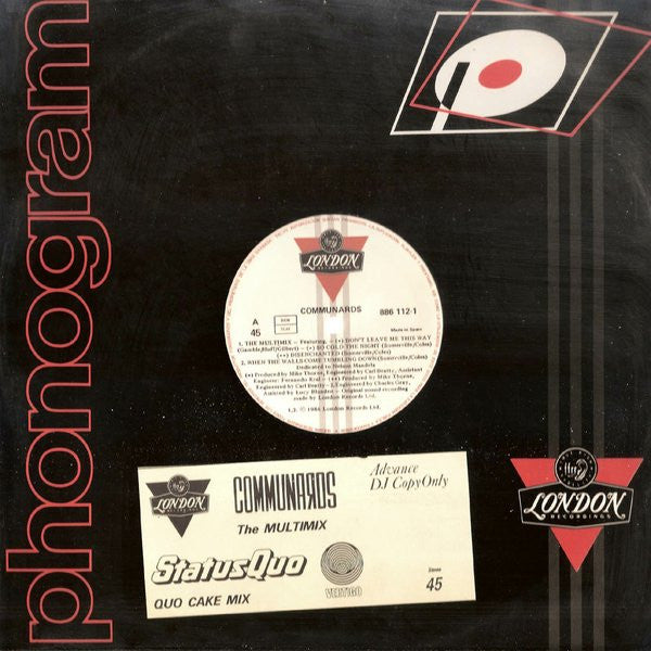 Communards / Status Quo – The Multimix / The Quo Christmas Cake Mix (VG+EX) BOX12