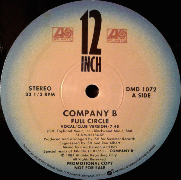 Company B – Full Circle (NM, FUNDA VG+) BOX19