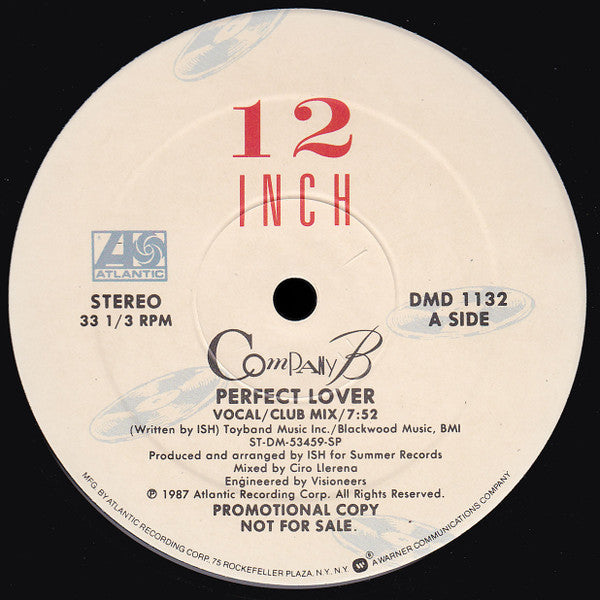 Company B – Perfect Lover (VG+) BOX19
