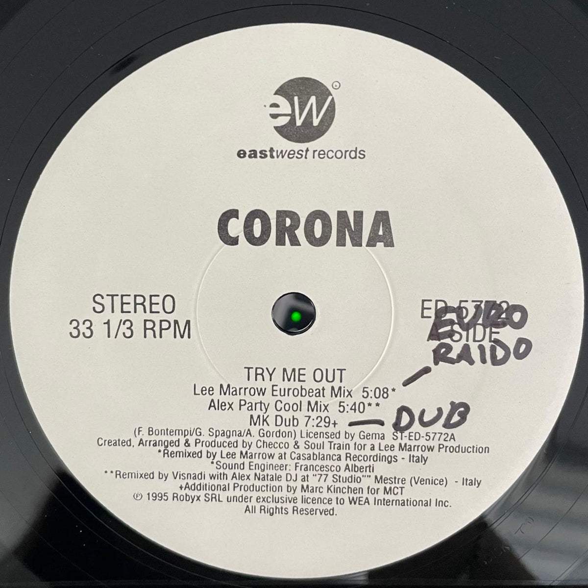 Corona – Try Me Out (EX, FUNDA VG+) BOX8