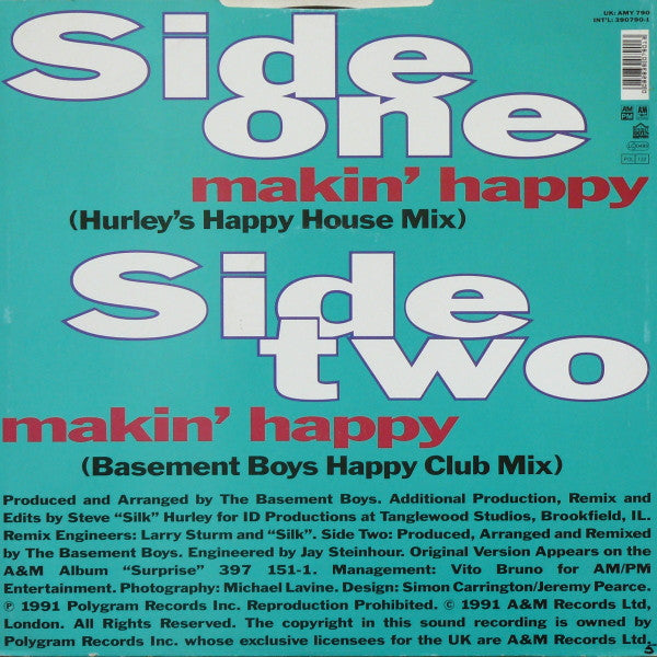 Crystal Waters – Makin' Happy (NM) BOX11