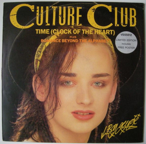 Culture Club – Time (Clock Of The Heart) / LIMITED EDITION INCLUYE POSTER (NM)