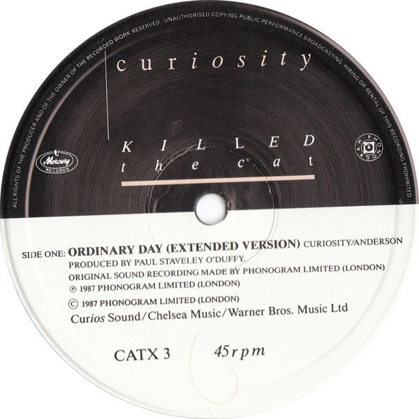 Curiosity Killed The Cat – Ordinary Day (NM, FUNDA VG+)