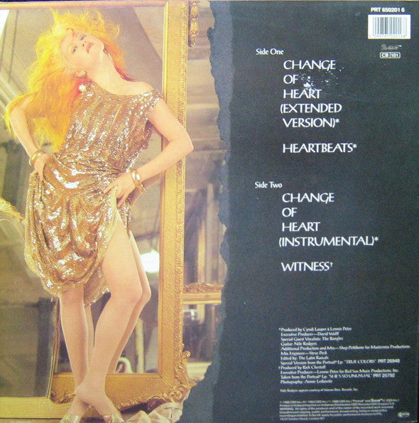 Cyndi Lauper – Change Of Heart (NM, FUNDA EX) BOX3