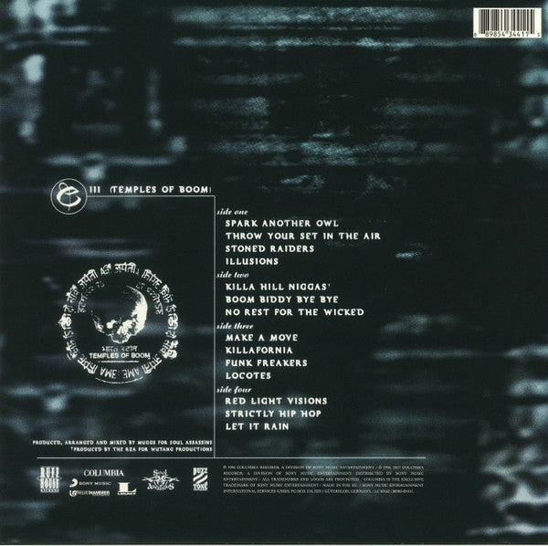 Cypress Hill – III - Temples Of Boom / DISCO DOBLE (NUEVO, SELLADO)