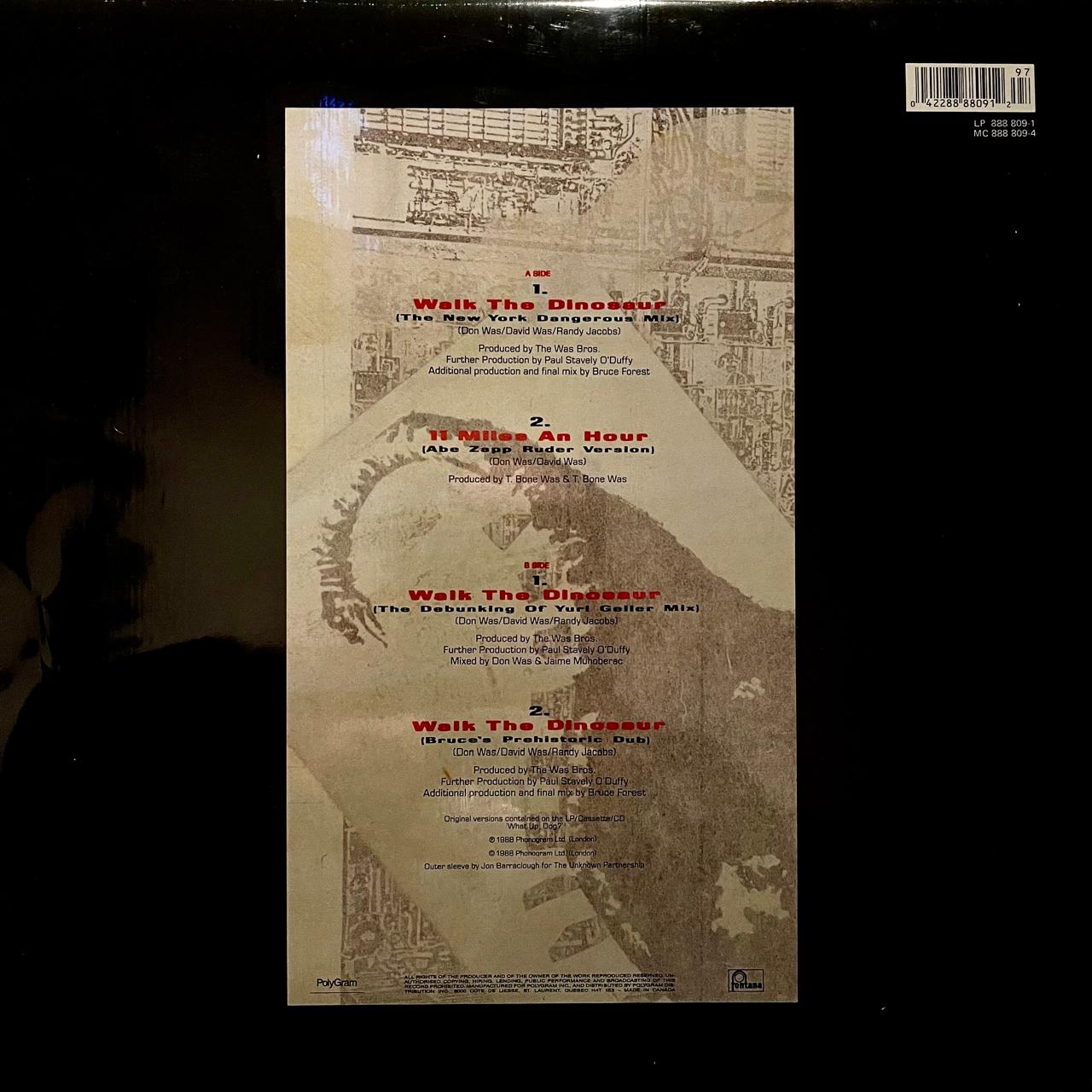 Was (Not Was) – Walk The Dinosaur (NM, FUNDA EX)