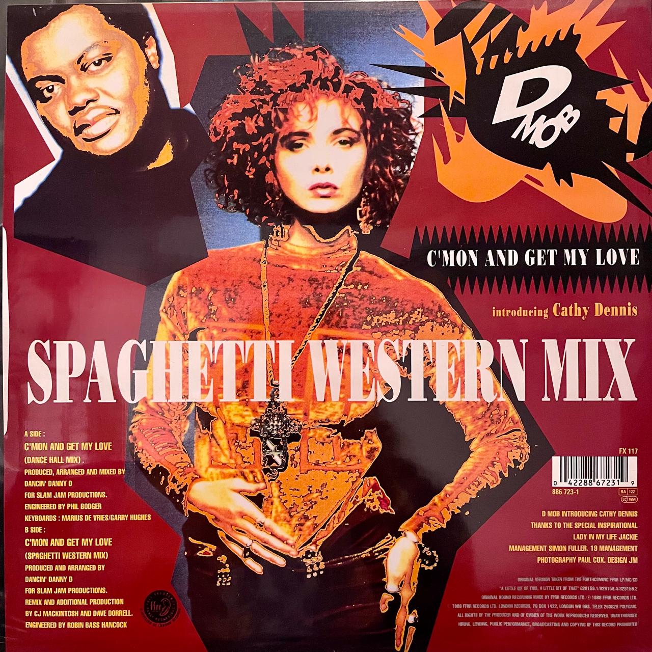 D Mob Introducing Cathy Dennis – C'Mon And Get My Love (NM) BOX3