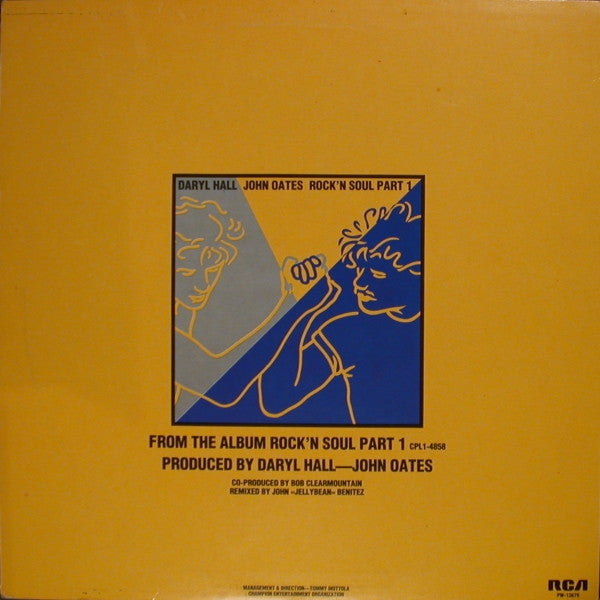 Daryl Hall - John Oates – Say It Isn't So (NM, FUNDA VG+) BOX11
