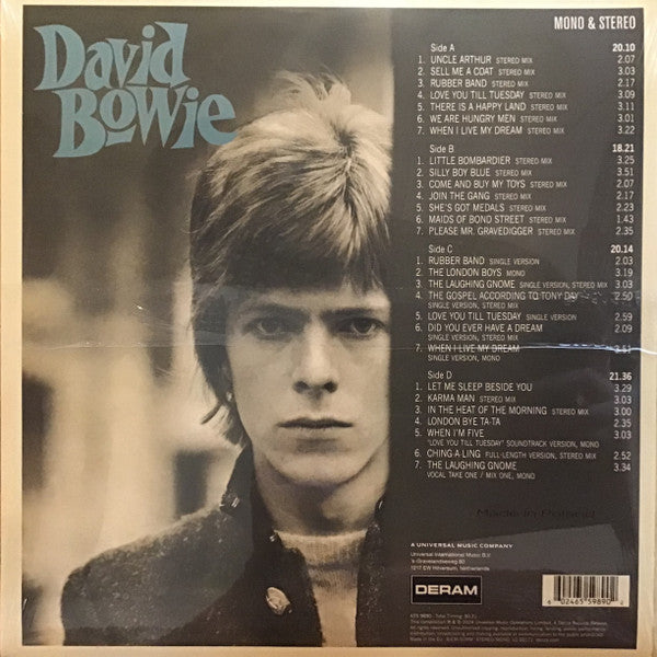 David Bowie – David Bowie / DISCO DOBLE / LIMITED EDITION (NUEVO, SELLADO)
