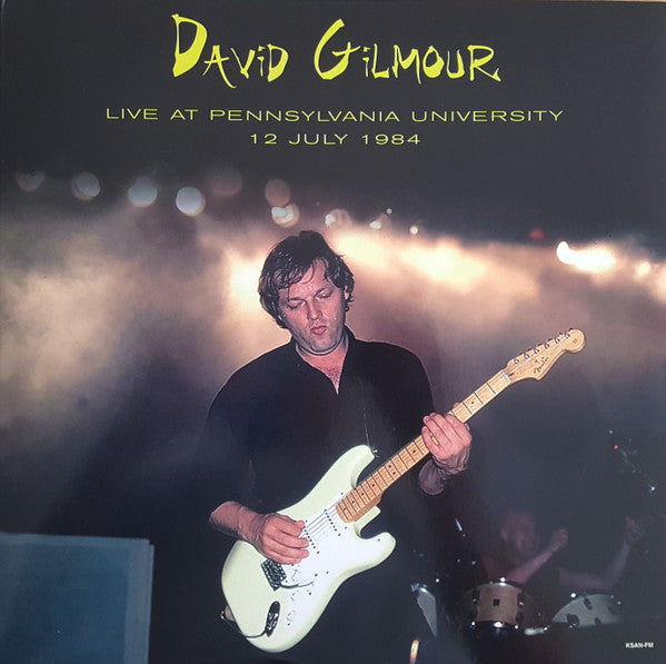 David Gilmour – Live At Pennsylvania University 12 July 1984 (NUEVO, SELLADO)