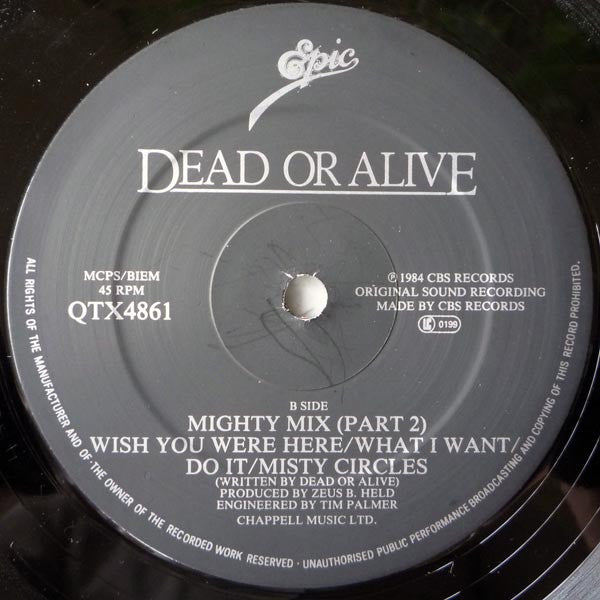 Dead Or Alive – You Spin Me Round (Like A Record) (Performance Mix) (NM, FUNDA VG+)