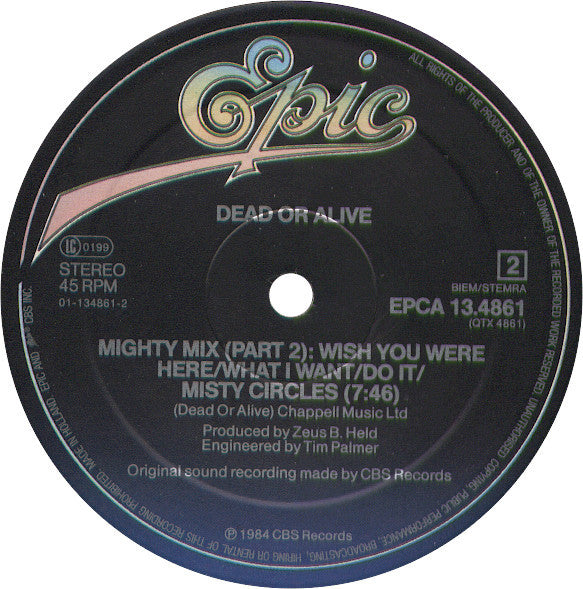 Dead Or Alive – You Spin Me Round (Like A Record) (Performance Mix) (EX) BOX1