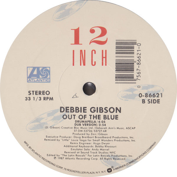Debbie Gibson – Out Of The Blue (NM) BOX30